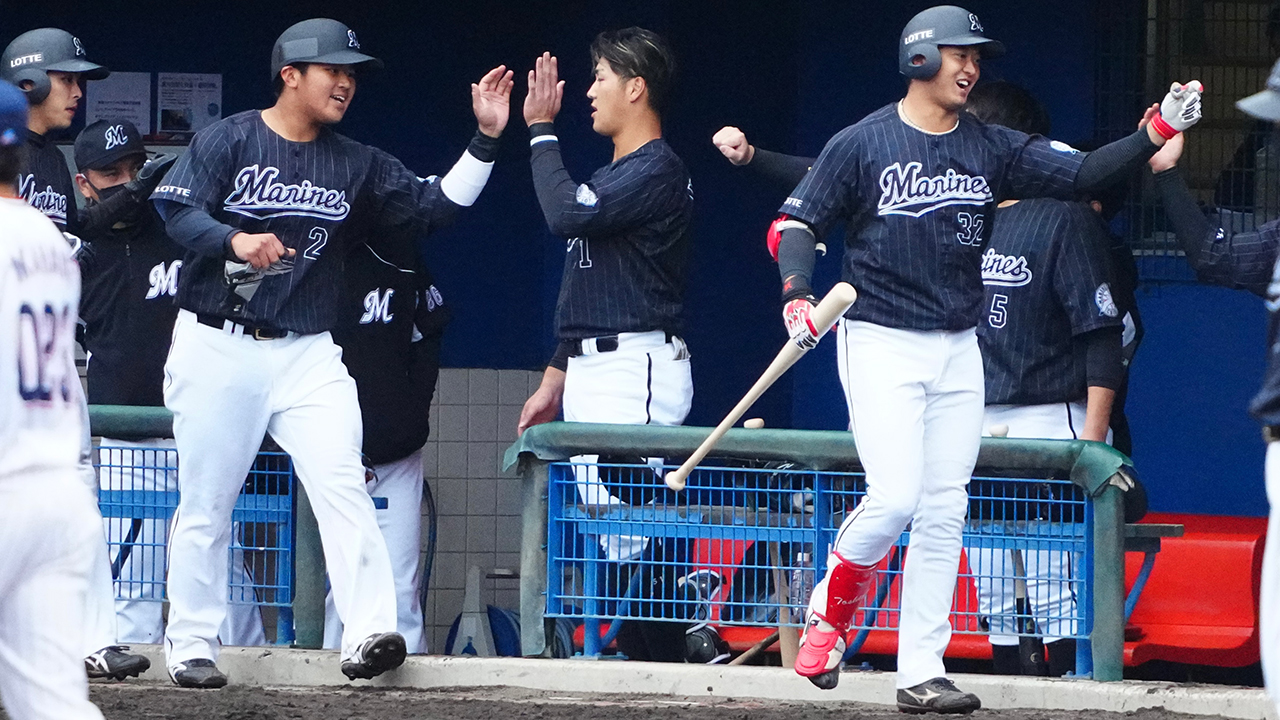 2/20(日) 練習試合 vs東京ヤクルト - 千葉ロッテマリーンズ