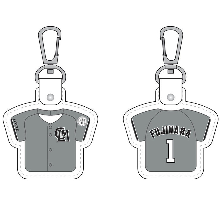 本革製ユニホーム型キーホルダー