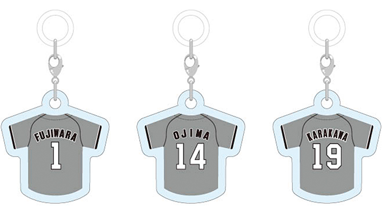 ユニホーム型シークレット傘用チャーム