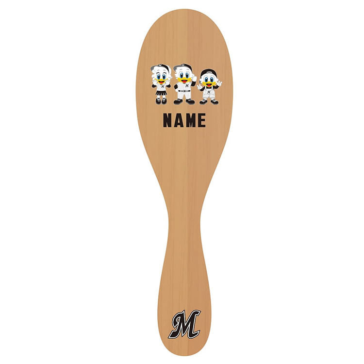 ウッドヘアブラシ