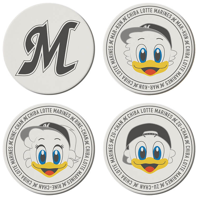 白雲石吸水コースター