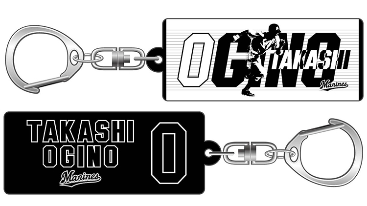 選手デザインアクリルキーホルダー