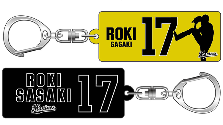 選手デザインアクリルキーホルダー