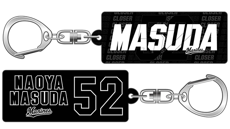 選手デザインアクリルキーホルダー