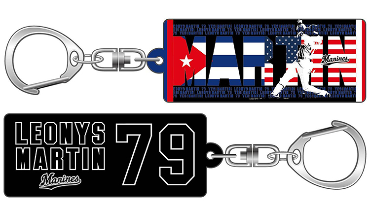 選手デザインアクリルキーホルダー