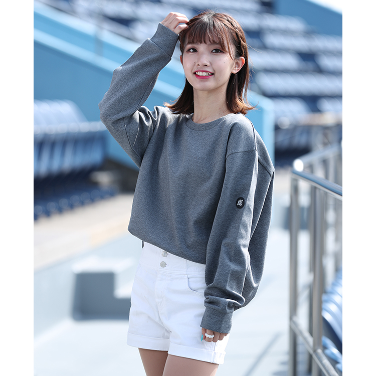 ダンボールニット クルーネックスウェット