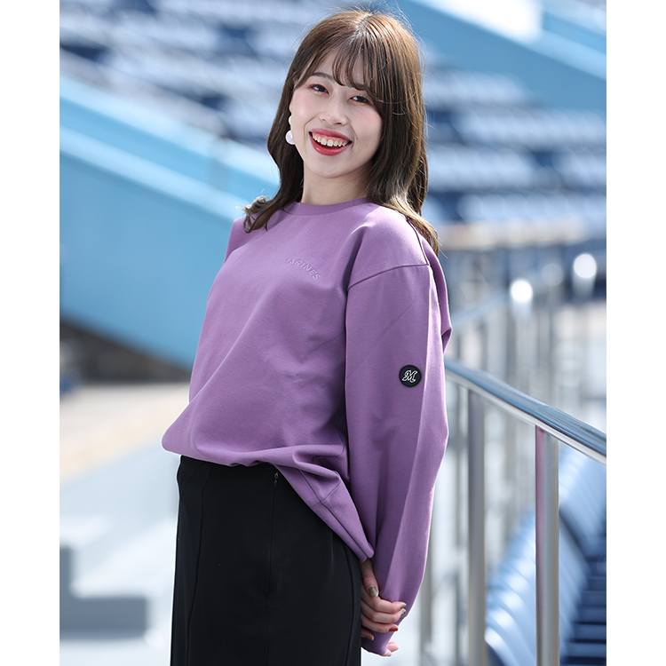 ダンボールニット クルーネックスウェット