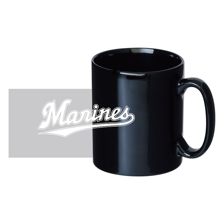 陶器マグカップ ブラック