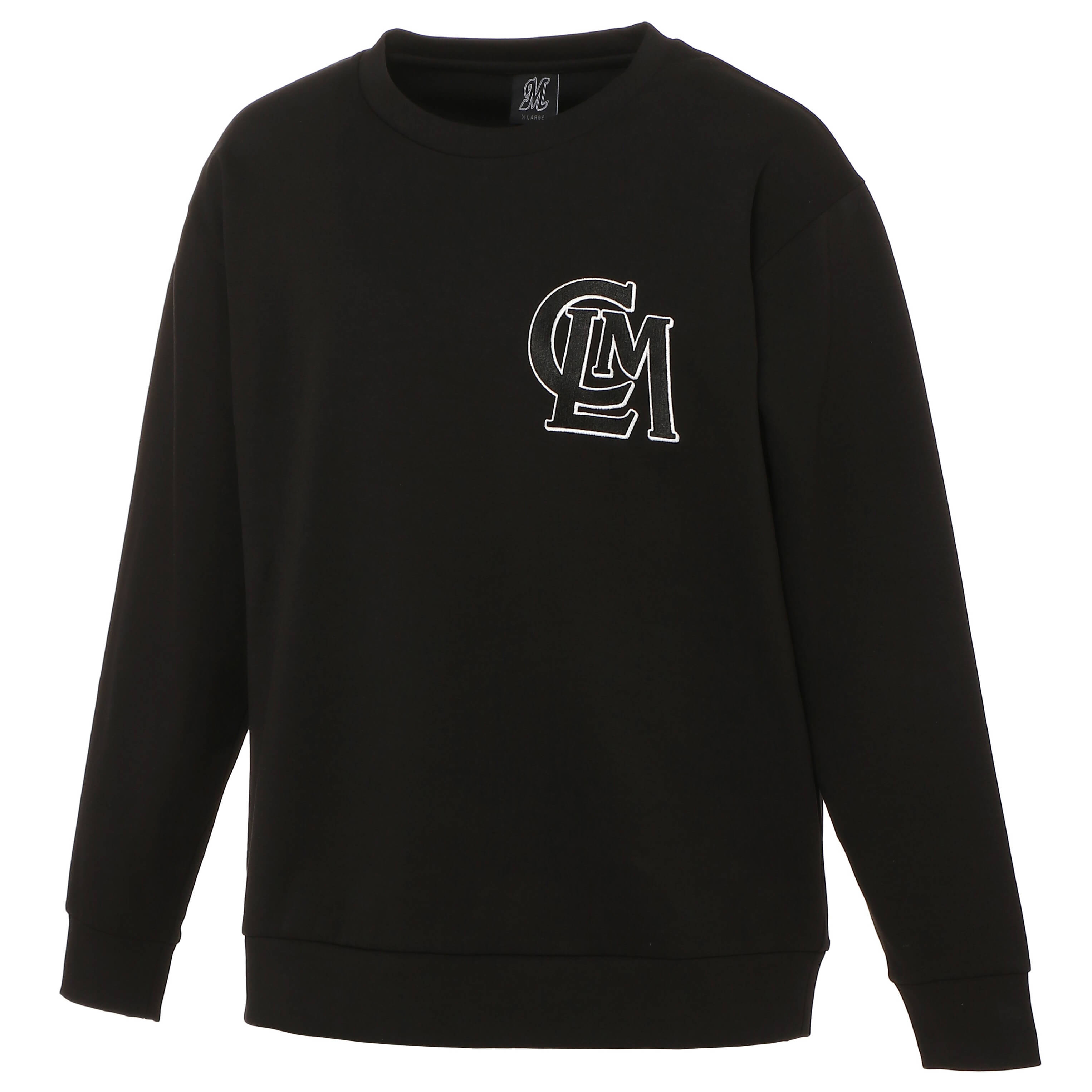 ダンボールニット クルーネックスウェット CLM刺繍