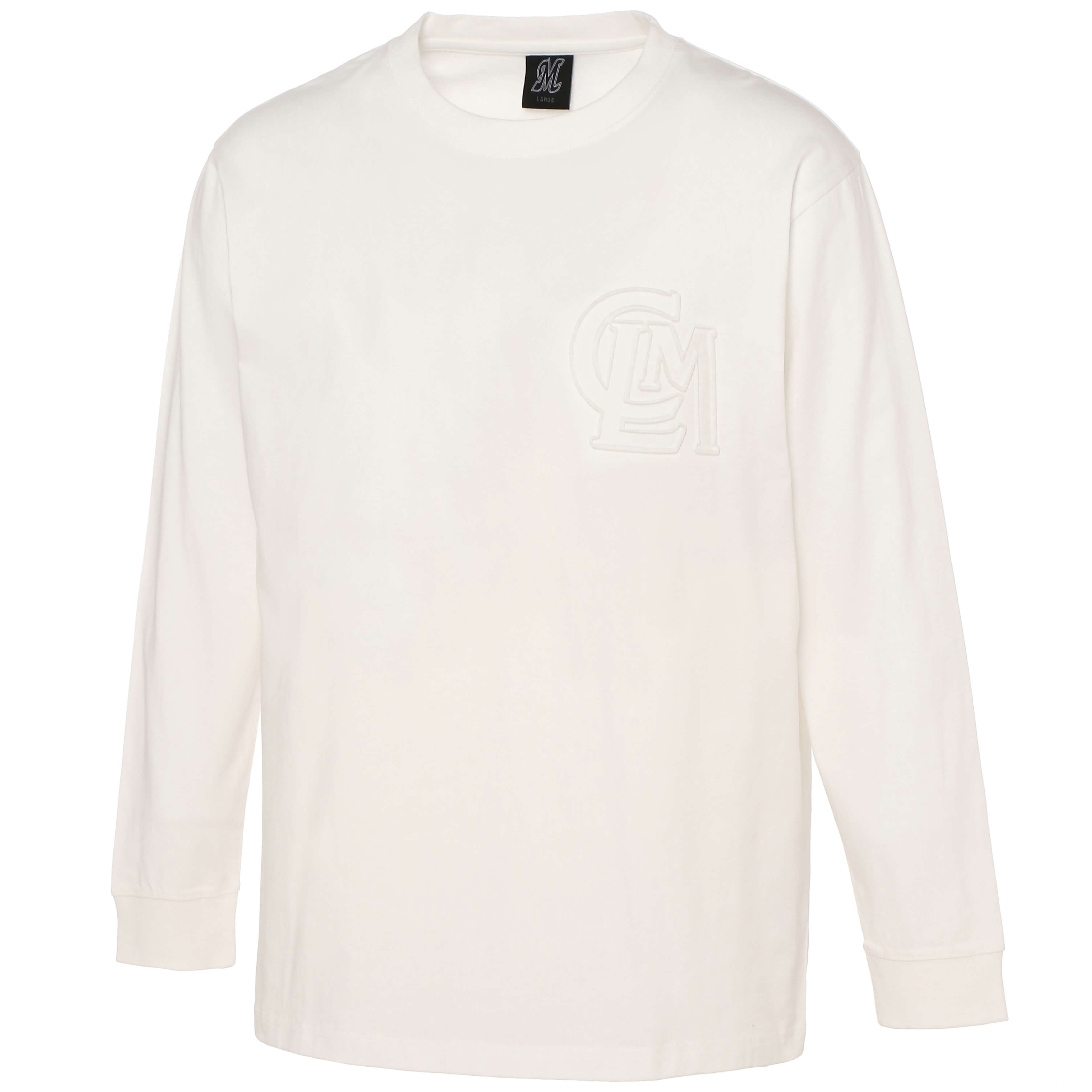 長袖Tシャツ CLMエンボスプリント