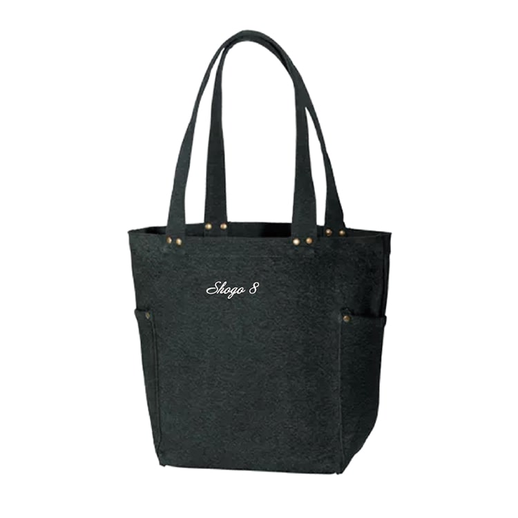 キャンバスマルチスタッズトート