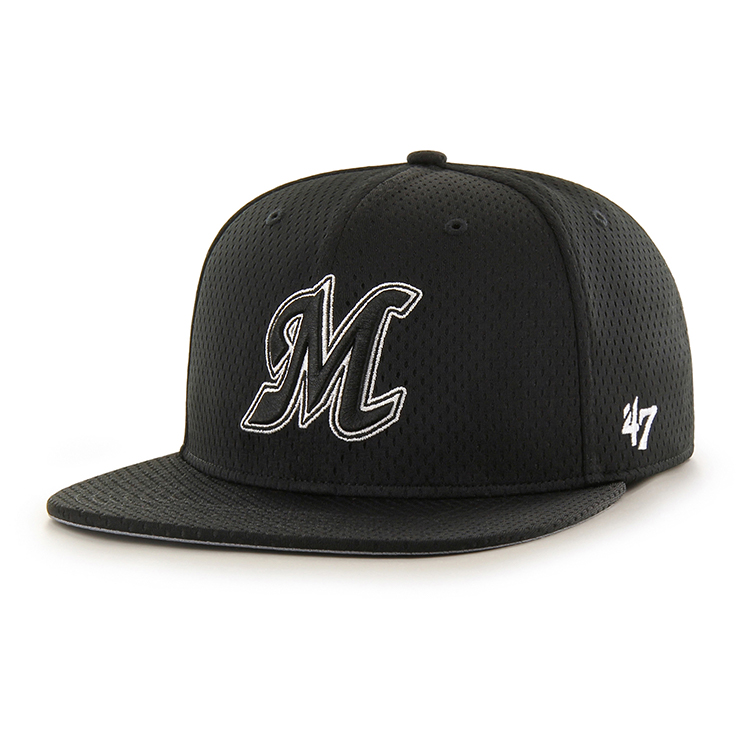 刺繍ワッペン付きPROコレクションキャップ(ビジター)