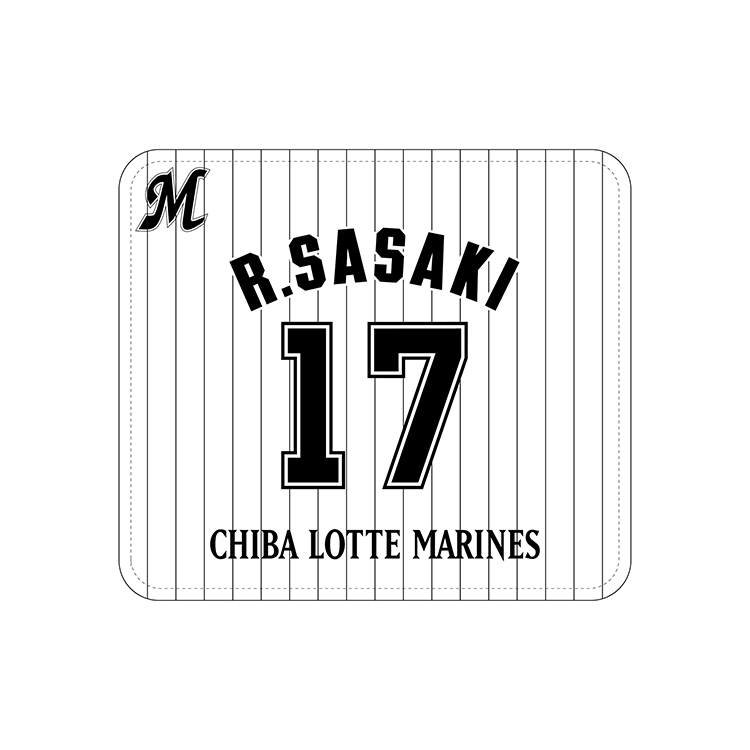 佐々木朗希投手レザーマウスパッド