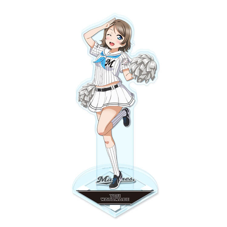 ラブライブ　パ・リーグコラボ　千葉ロッテ　西武ライオンズ　松浦果南　応援タオル パ・リーグコラボ ラブライブ 西武ライオンズ 千葉ロッテ 松浦