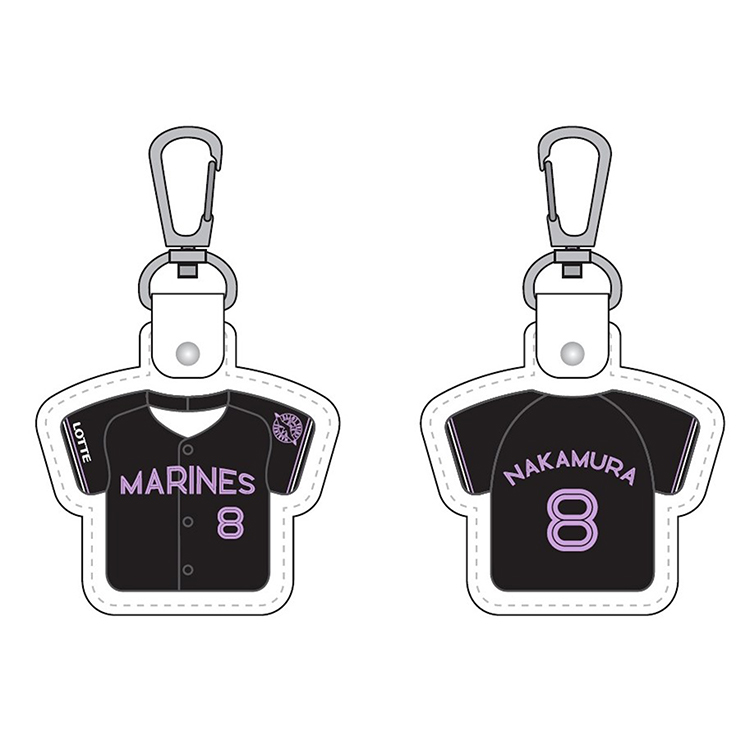 本革製ユニホーム型キーホルダー