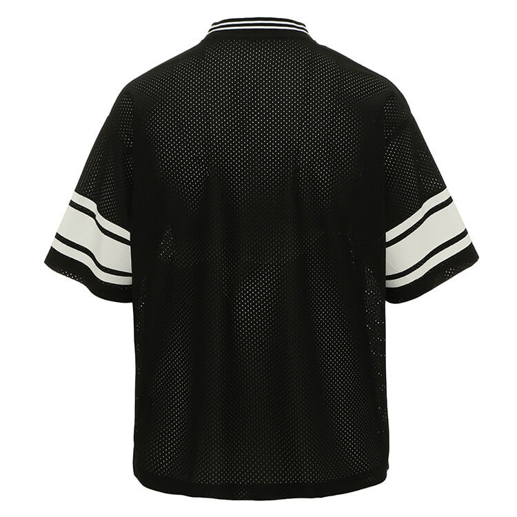 メッシュVネックTシャツ