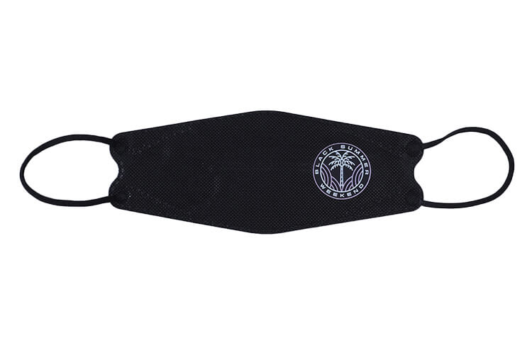 不織布4層3D立体マスク5枚セット BSW