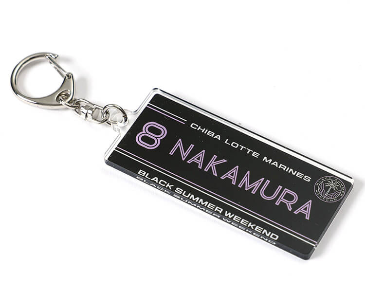 BSWスクエア型シークレット プレイヤーズアクリルキーホルダー