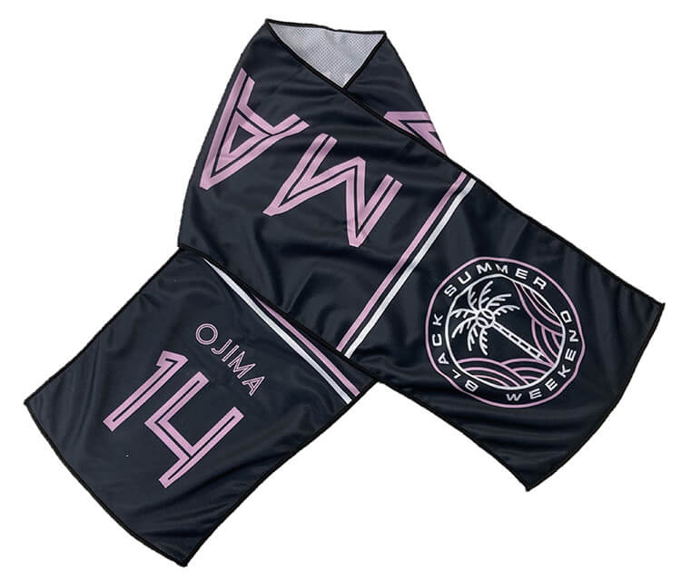 BSWシークレット涼感マフラータオル(20選手展開)