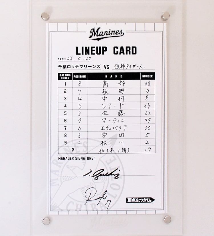 #6井口監督/#17佐々木朗(2022.5.27)