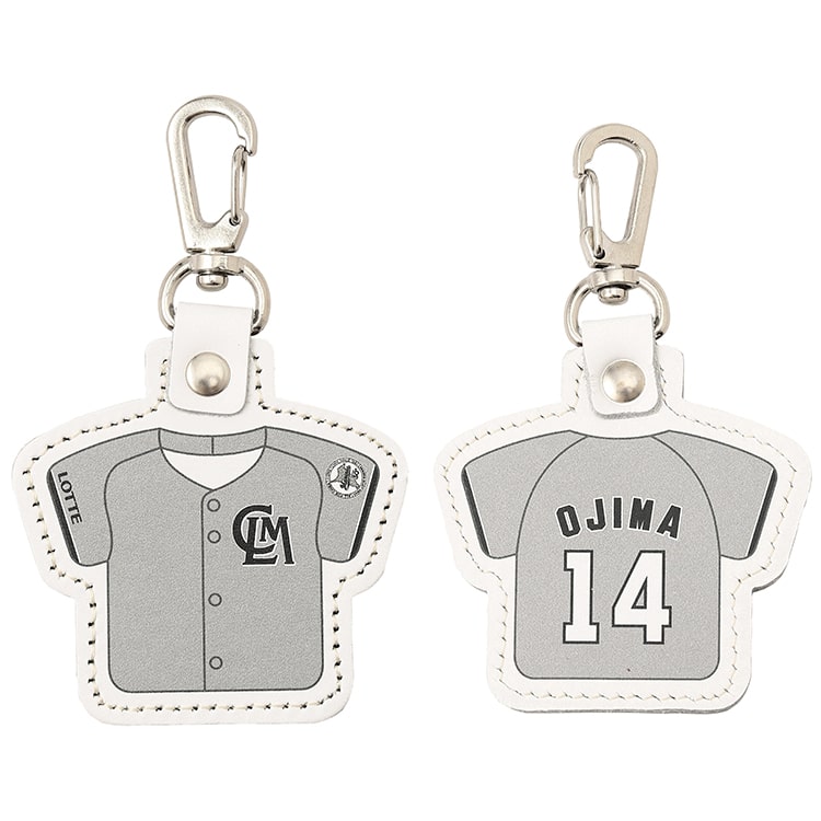 本革製ユニホーム型キーホルダー