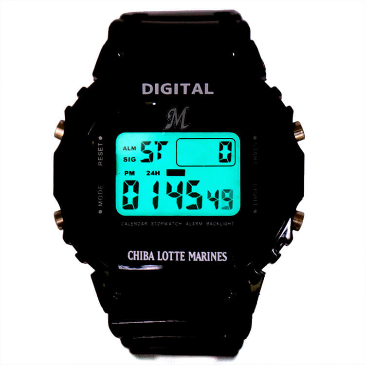 マリーンズデジタルウォッチ