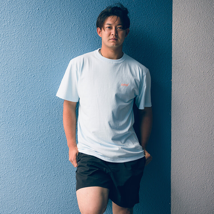 半袖Tシャツ(胸ロゴプリント)
