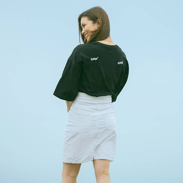 半袖Tシャツ(背面プリント)