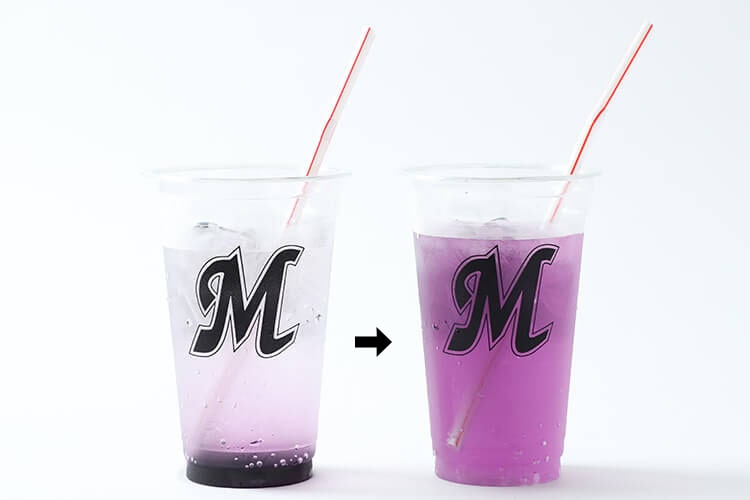 魅惑のパープルソーダ