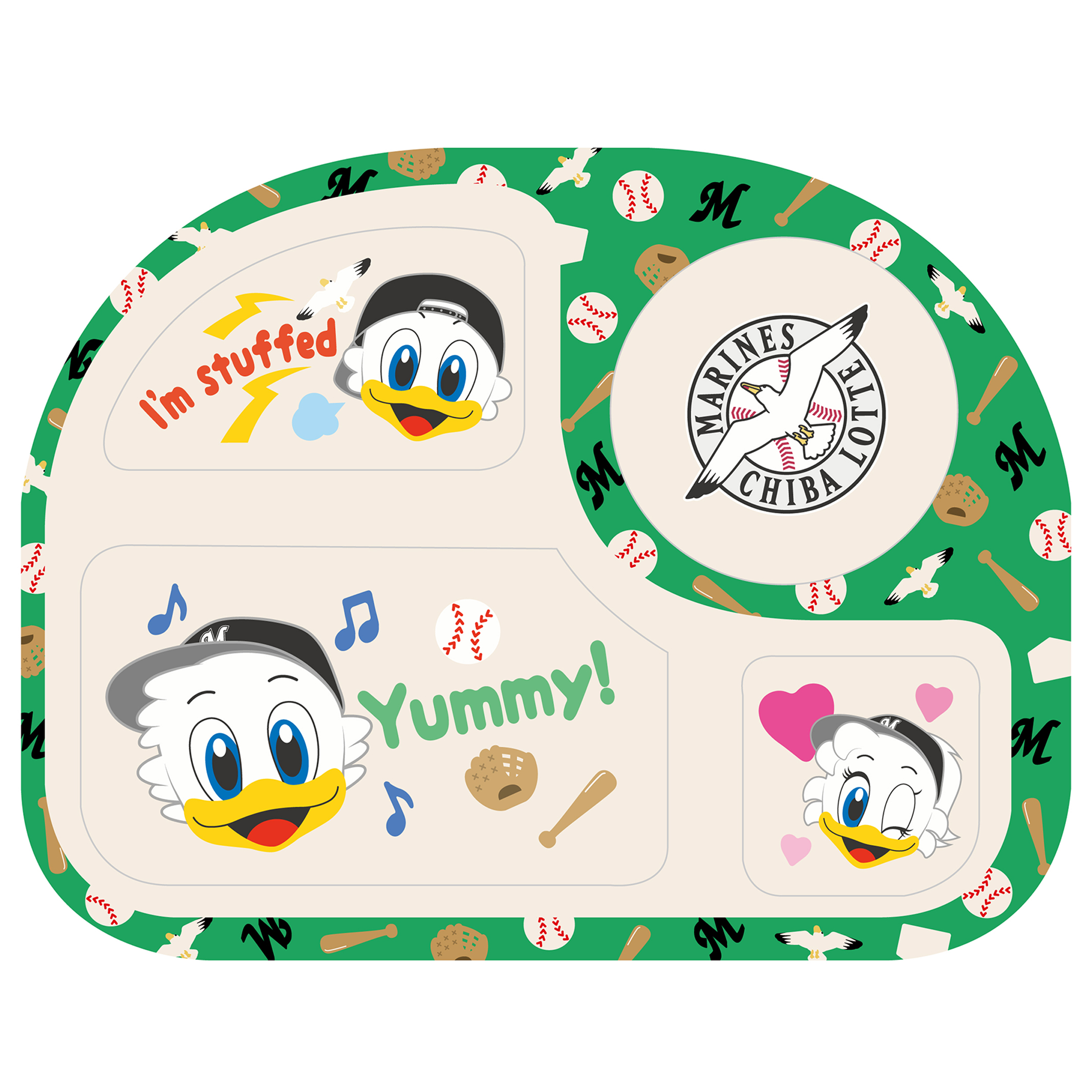 バンブーファイバーランチプレート