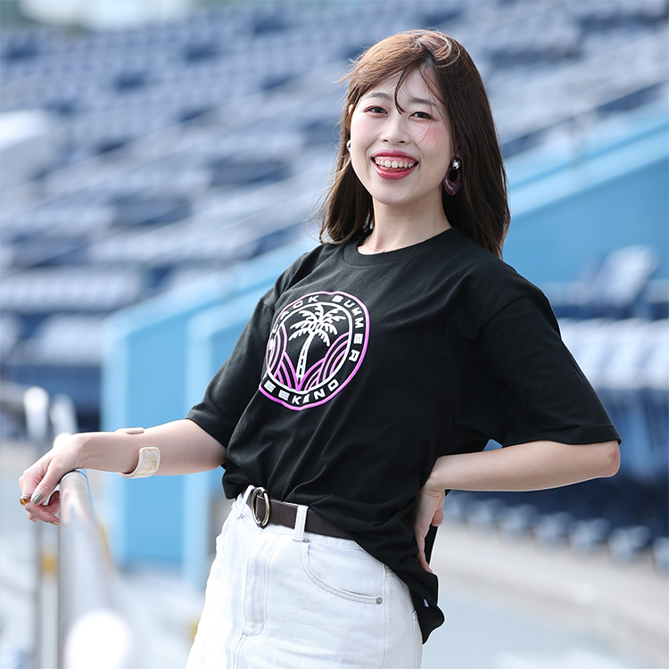 BSWロゴ発泡プリントTシャツ