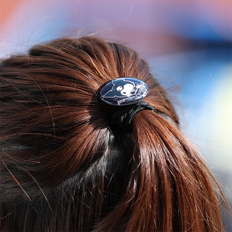 ガラスヘアゴム