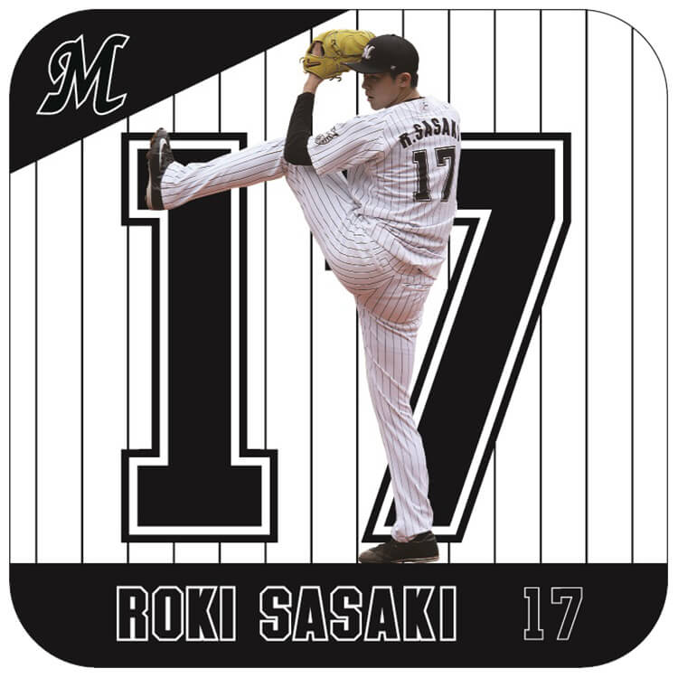 選手ビジュアルカーマグネット