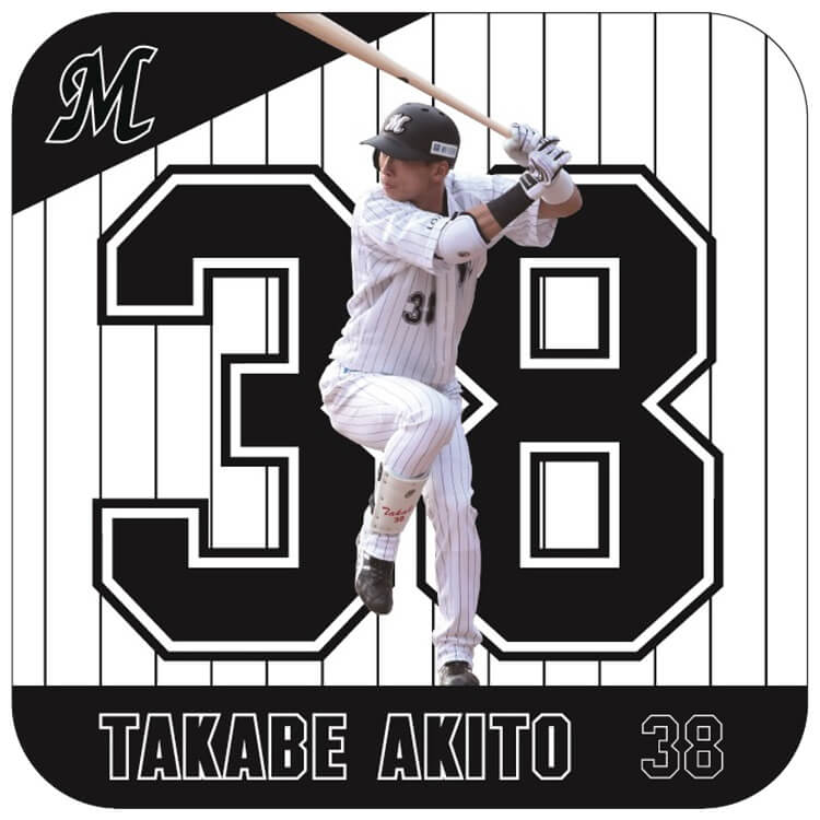 選手ビジュアルカーマグネット