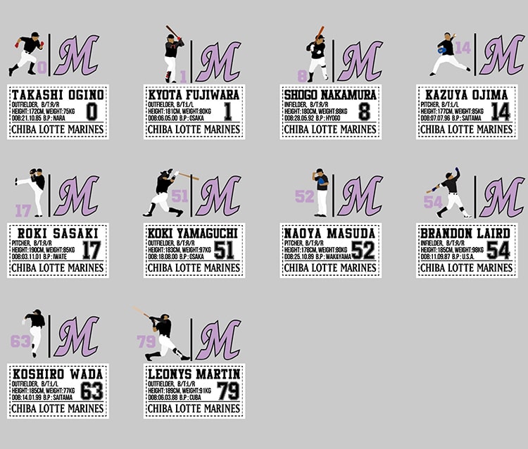 選手刺繡グッズ