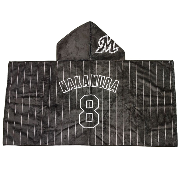 全選手対応フード付きタオル