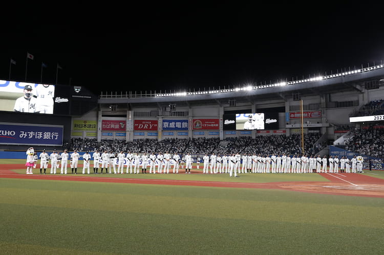 レギュラーシーズン最終戦セレモニー