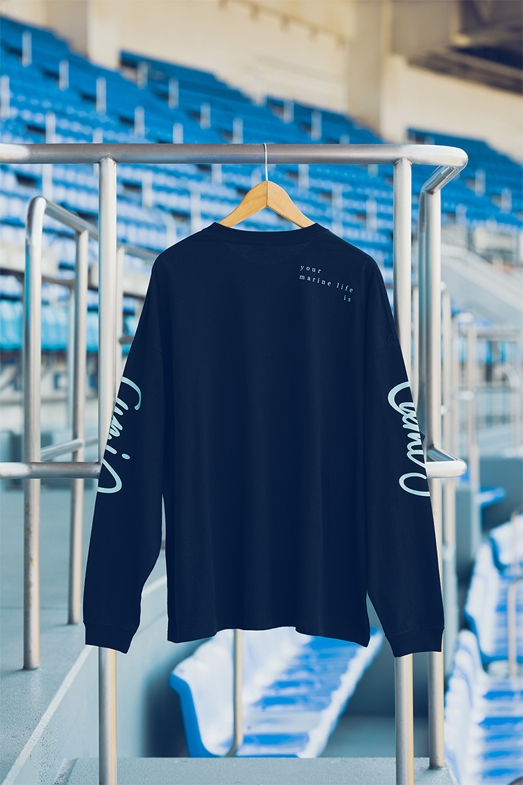 WIDE長袖Tシャツ