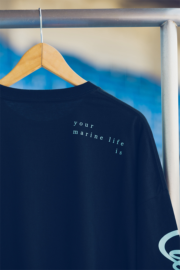 WIDE長袖Tシャツ