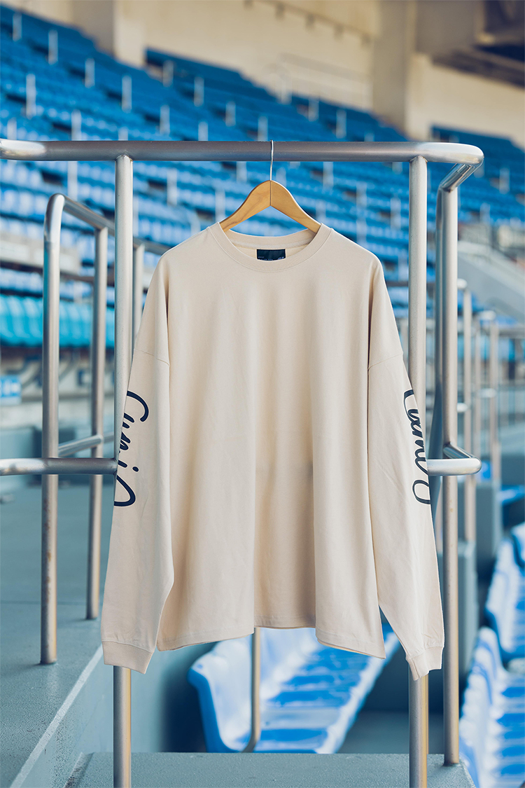 WIDE長袖Tシャツ