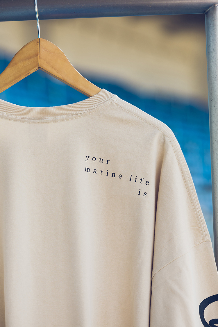 WIDE長袖Tシャツ