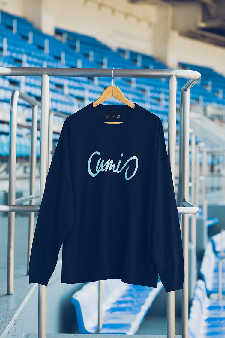 WIDE長袖Tシャツ