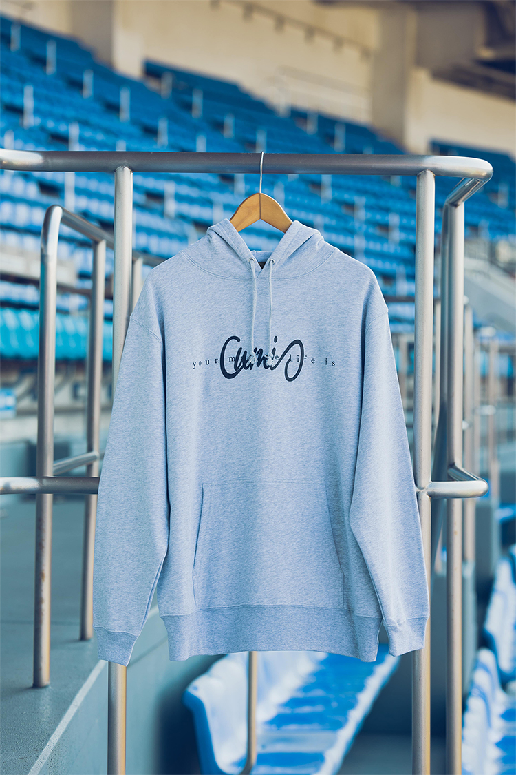 前後プリントパーカー