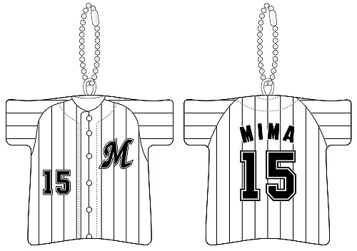 ユニホームクッションキーチェーン