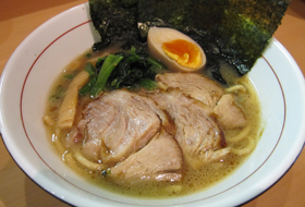 横浜家系風ラーメン 1,000円　※1日限定80杯