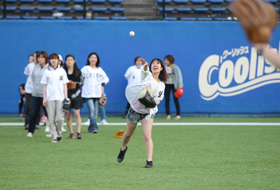 フィールドキャッチボール