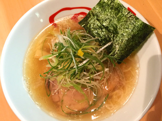 埼玉ネギの柚子塩ラーメン 1,000円