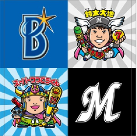 千葉ロッテマリーンズ×横浜DeNAベイスターズ「ビックリマン