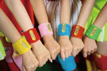 マリーンズカンパイガールズ オリジナルリストバンド