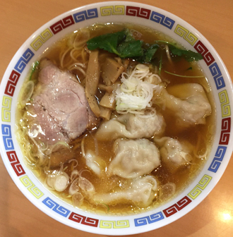 佐野ラーメン風ワンタンメン 1,000円